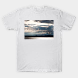 A cloud layered dawn over the west Highland coast, Scotland T-Shirt